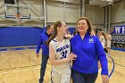 Women's Basketball Senior Day  Wheaton College Women's Basketball Senior Day 2020. - Photo By: KEITH NORDSTROM : Wheaton, basketball, Senior Day